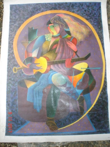 Gemalde original -  ol,