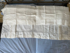 ANTIKES DOPPELBETTLAKEN MIT