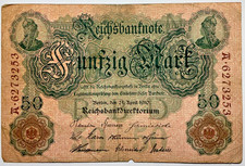 Deutsches Reich 50 Mark 1910