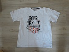 Jim Spencer Herren T-Shirt Weiß Mit Aufdruck Größe XL