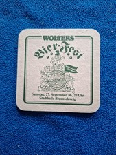 Bierdeckel 1986 Braunschweig Bier Fest - Wolters