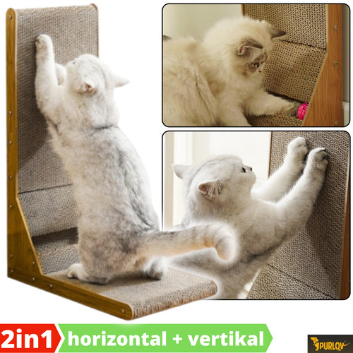 Kratzbrett ecke katze pappe - ecke,