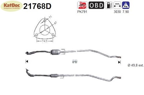 Katalysator für opel - katalysator,