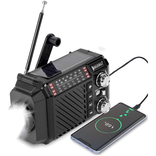 Kurbelradio notfallradio mit - kurbelradio,