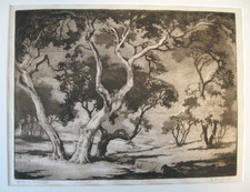 ORPHA MAY KLINKER etching &