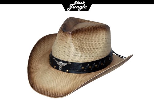 Black jungle buffalo sommerhut - black,