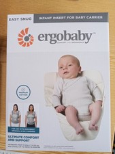Ergobaby Neugeboreneneinsatz easy snug Infant Insert For Baby Carrier
