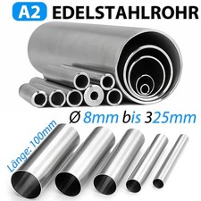Edelstahlrohr länge 100mm v2a - edelstahlrohr,