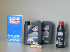 Wartungs Set Quad ATV Adly Hurricane 320 Inspektion Öl Zündkerze Ölwechsel