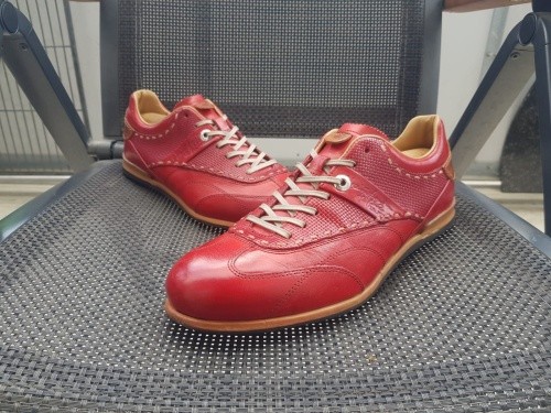 Martina herrenschuhe rot - la,