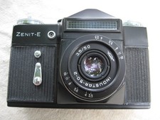 Zenit E schwarz Industar 50mm