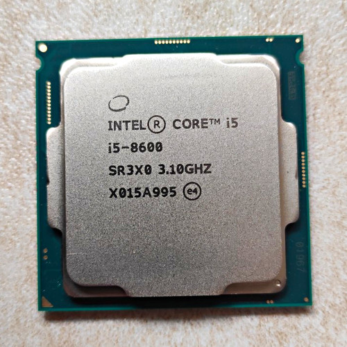 Intel core 8600 8th gen - 8th,