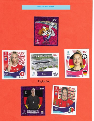 Topps uefa 2025 schweiz - uefa,