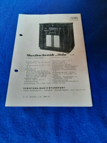 Ddr werbung prospekt veb stern - veb,