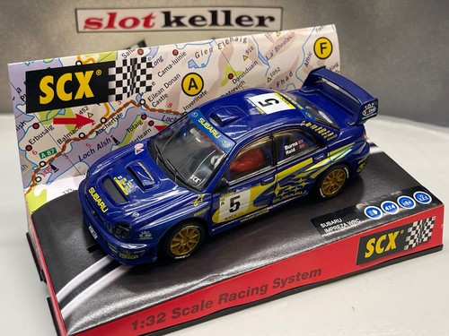 Scx slotcar subaru impreza - scx, *
