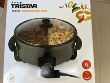 Tristar Multifunktionspfanne XL 1500 W 5 L Schwarz