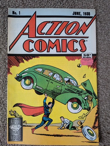 Action comics reprint - action,