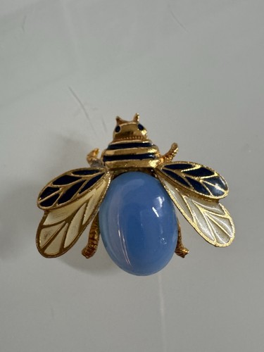 Vintage brosche biene - vintage,