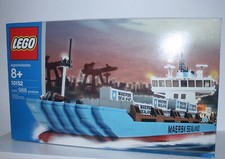 LEGO® Sculptures 10152 Maersk Containerschiff NEU OVP 2004 MISB RAR Erstausgabe