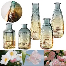 5x Blumenvase in bunt