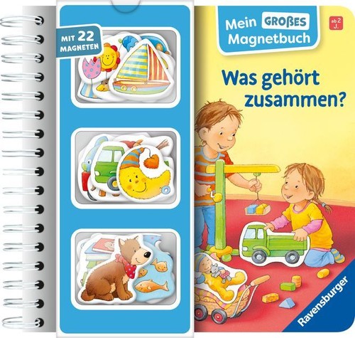 Mein großes magnetbuch was - magnetbuch:,