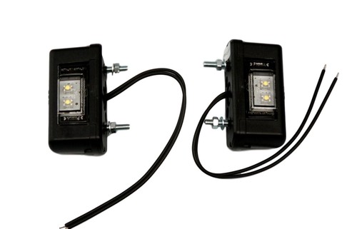 Paar led kennzeichenleuchten - led,