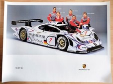 original Porsche Plakat Renn