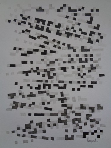 Art grafik geom - op-art,