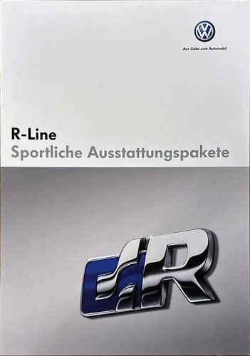 Sondermodell line - vw, r-line
