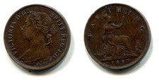 Farthing Großbritannien 1887