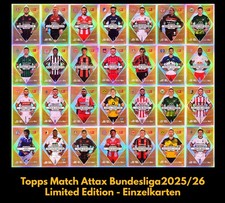 Topps Match Attax 25/26 Bundesliga - LIMITED EDITION Einzelkarten - 2025/2026