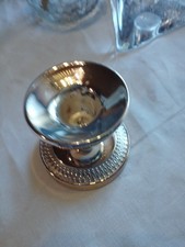 Versilbert Kerzen Halter