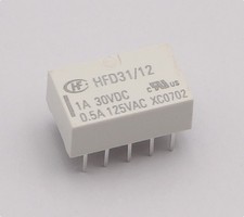 Relais 12V DC 2xUM 1A 1028R