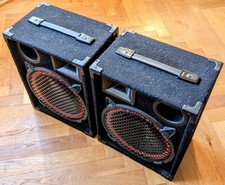 2 x Mc CRYPT BB 1080 Lautsprecher 300 Watt, Boxen