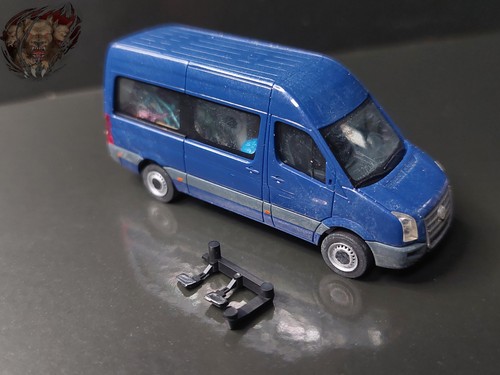 Crafter voll fahrrad - 1/87,