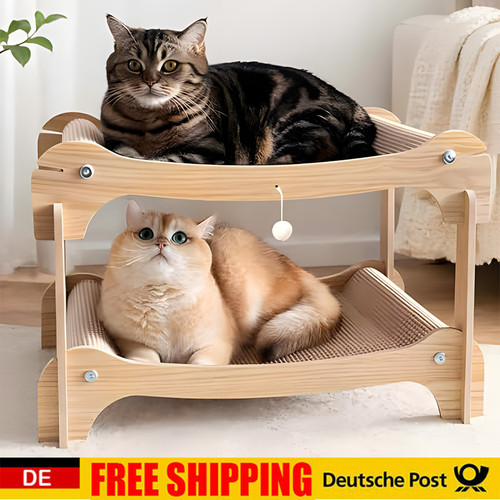 Etagen katzenbett kratzbrett - 2,