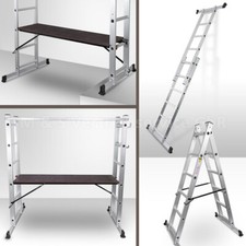 15291/ 3in1 universal Aluminium Multifunktionsgerüst Multigerüst Alugerüst ALU