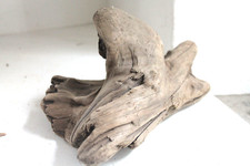 Schwemmholz Treibholz Skulptur - sehr schön -  L  24 cm Klotz Block Engel