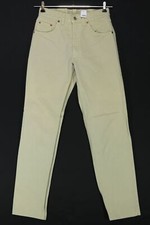 Mustang Herren Jeans Hose W29 L32 29/32 beige hellbeige Tapered Baumwolle J2352