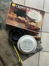 Nordic Ware Bundt CREPES N Things Cast Aluminium Pfanne USA made Vintage