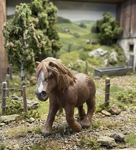 Schleich shetty stute - schleich,