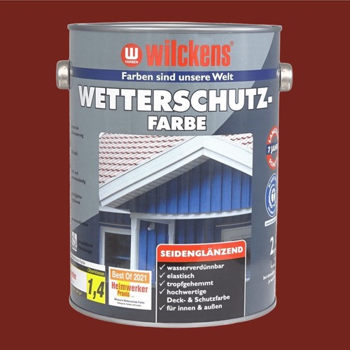 Wetterschutzfarbe wilckens - wetterschutzfarbe,