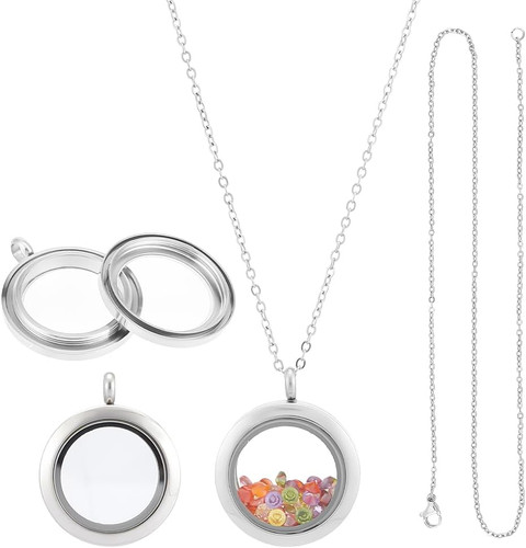 Sets memory medaillon charms - 2,