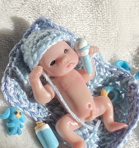 Miniatur babypuppe 5cm - babypuppe,