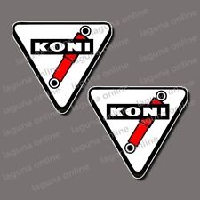 KONI Logo Glanz Wetterfest Aufkleber Sticker 3
