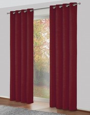 Wirth Thermo Chenille Ösenschal Bocklet, 386 gr./m², Fb. rot