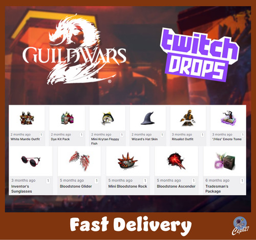 Guild wars twitch drops - twitch,
