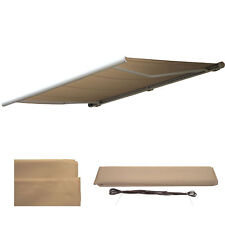 B-Ware Ersatz-Bezug für Markise H124, Vollkassette, Polyester creme