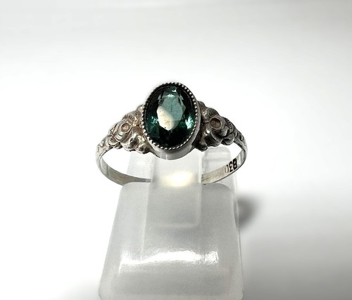 Art deco 830 silber ring - 830,