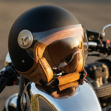 Schwarz Mit Klar Visier